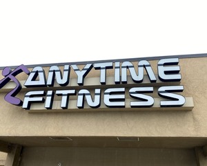 lot 1 image: ANYTIME FITNESS Lighted Building Sign