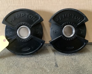 lot 115A image: 10 LB Plate Pair