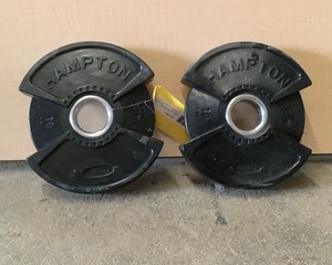 lot 112 image: 10 LB Plate Pair