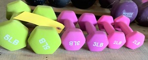 lot 166 image: Set of 6 Hand Weights