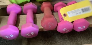 lot 168 image: Set of 5 Hand Weights
