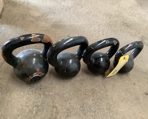 lot 162 image: Kettle Ball Set of 4