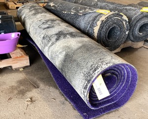 lot 219 image: Purple Gym Mat