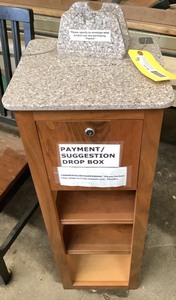 lot 180 image: Hardwood Suggestion Box
