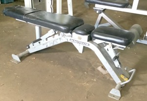 lot 45 image: Nautilus 0 to 90 Incline Bench