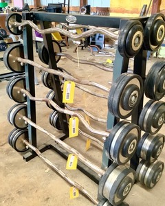 lot 153 image: Hampton Fitness Durabar Rack