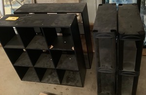 lot 80 image: Assorted Shelving Units