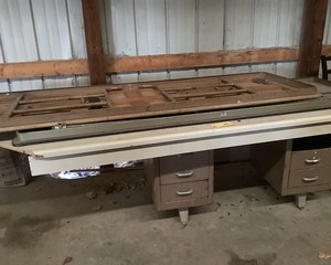 lot 94 image: Desk and Table Lot