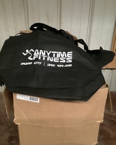 lot 236 image: Anytime fitness merchandise