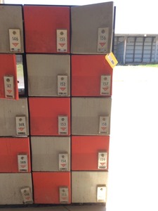lot 256 image: 10 Door Bowling Lockers