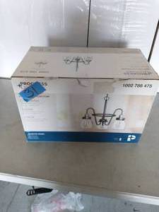 1 PROGRESS LIGHTING CROFTON COLLECTION CHANDELIER