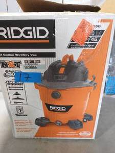 RIDGID 12 GAL WETDRY VAC