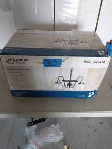 1 PROGRESS LIGHTING CROFTON COLLECTION CHANDELIER