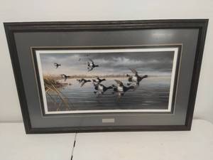 lot 22 image: Framed Robert Hautman Artwork