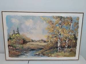 lot 23 image: Canvas Art