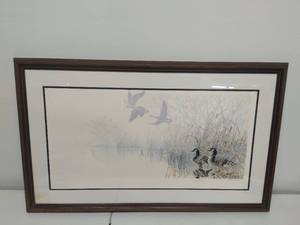 lot 25 image: Framed G. Randy Wilson Art