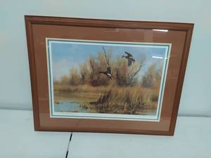 lot 27 image: Framed Gary W. Moss Art