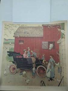 lot 45 image: Two Norman Rockwell Posters