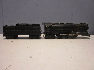 VINTAGE LIONEL O GAUGE STEAM LOCOMOTIVE WITH TENDER