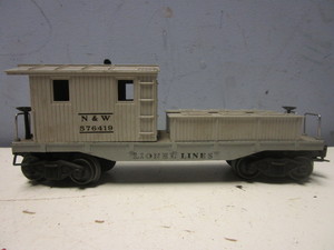 VINTAGE LIONEL, O GAUGE, N&W CABOOSE