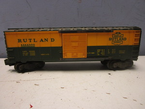 VINTAGE LIONEL, O GAUGE, RUTLAND BOXCAR