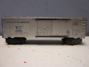 VINTAGE LIONEL, O GAUGE, ROCK ISLAND BOXCAR