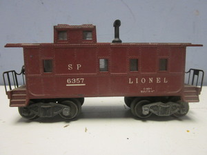 VINTAGE LIONEL O SOUTHERN PACIFIC CUPOLA CABOOSE