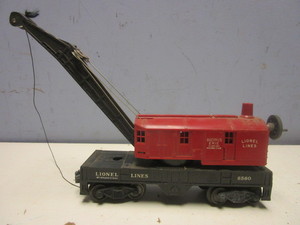 VINTAGE LIONEL O BUCYRUS ERIE CRANE CAR
