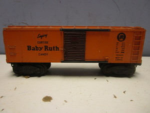 VINTAGE LIONEL O PRR BABY RUTH BOXCAR, X2454