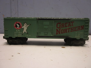 VINTAGE LIONEL O GREAT NORTHERN BOXCAR