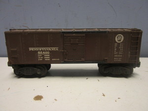 VINTAGE LIONEL O PENNSYLVANIA RAILROAD BOXCAR
