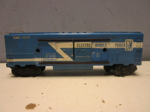 VINTAGE LIONEL O ELECTRO-MOTIVE CAR