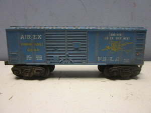 VINTAGE LIONEL O AIREX SPINNING TACKLE BOXCAR