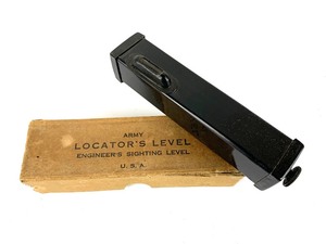 lot 31 image: Antique Army Locators Level - Engineers Sighting Level 