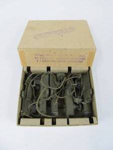 lot 21 image: NOS Box of 5 WW2 U.S. Army Pressure Type Firing Device M1A1
