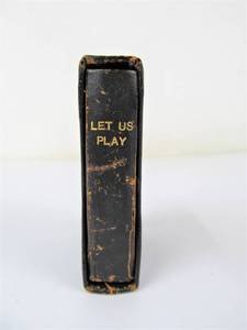 lot 27 image: Vintage WW2 Fake Pocket Bible Playing Card Deck Let Us Play