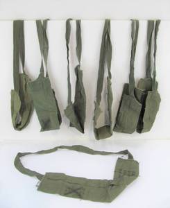 lot 118 image: Lot of WW2 Ammo Clip Bandoliers