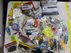 lot 274 image: Lot of Fishing Tackle  with Plastic Tackle, Misc. Tackle