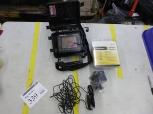 lot 339 image: Eagle Ultra II Fish Finder  with Hummingbird Accessory, Carry Case