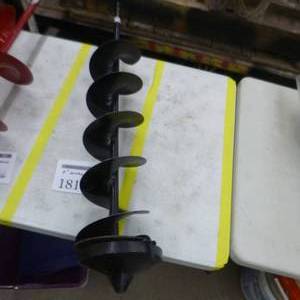 lot 181 image: Ice Auger Bit Black 8D