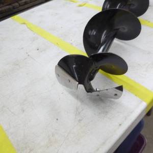 lot 190 image: Lazer XL-3000 Ice Auger with Bit 6D 3-HP  with Tecumseh Motor 241 RV520