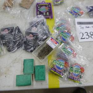 lot 238 image: Lot of Fishing Tackle  with Jigs, Hooks, Weights