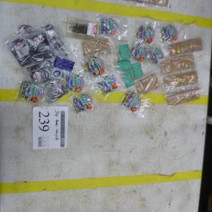 lot 239 image: Lot of Fishing Tackle  with Jigs, Hooks, Weights