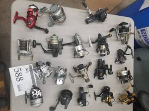 lot 588 image: Lot of (20) Fishing Reels