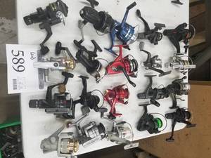 lot 589 image: Lot of (20) Fishing Reels