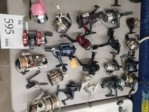 lot 595 image: Lot of (20) Fishing Reels