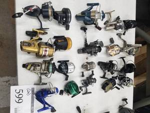 lot 599 image: Lot of (20) Fishing Reels