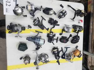 lot 612 image: Lot of (20) Fishing Reels