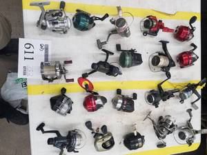 lot 611 image: Lot of (20) Fishing Reels