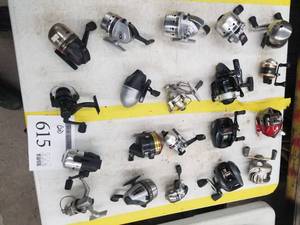 lot 615 image: Lot of (20) Fishing Reels